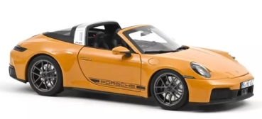 187190 Porsche 911 Targa 4 GTS 2025 Bahama Yellow 1:18
